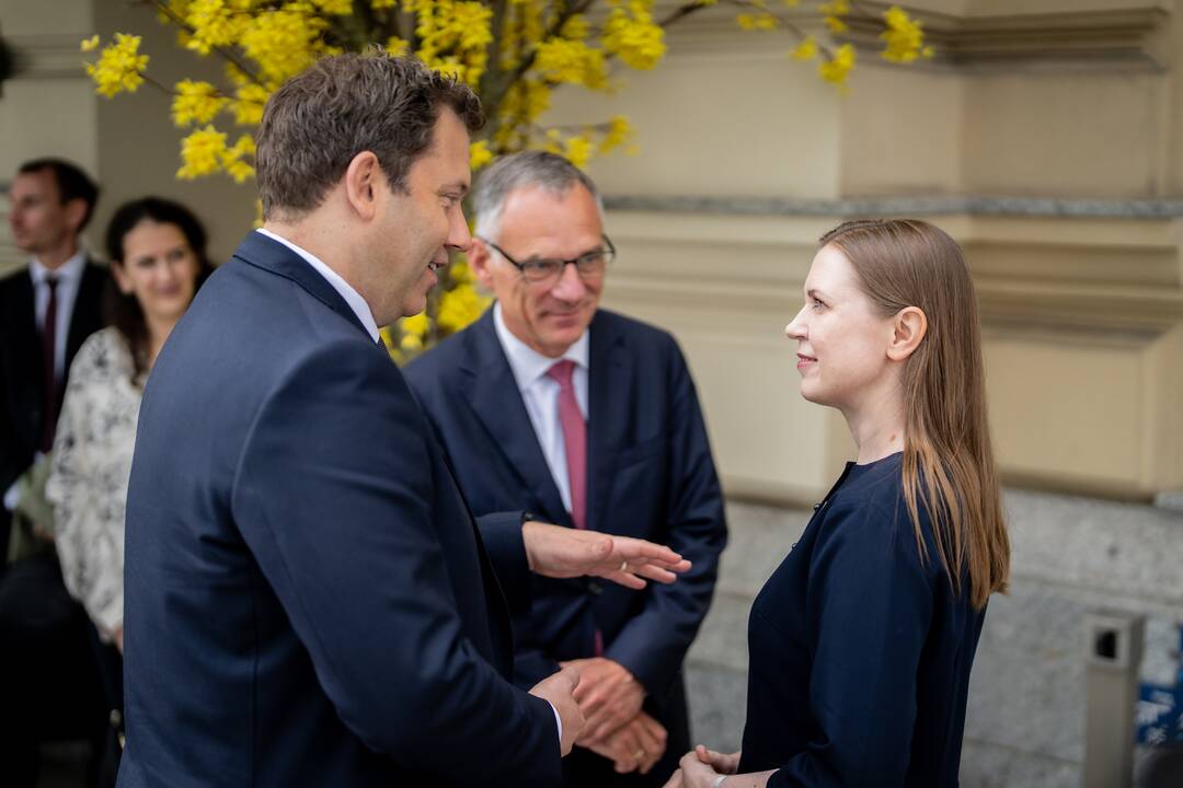 Šakalienė su Vokietijos finansų ministru aptarė šalių bendradarbiavimą gynybos srityje