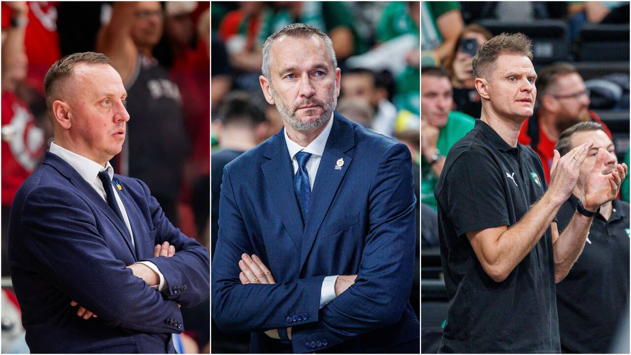Mantas Šernius (kairėje), Tomas Masiulis ir Renaldas Seibutis