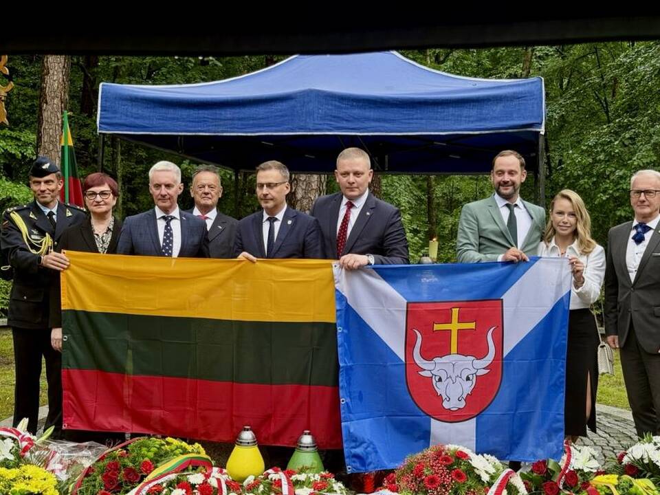 Vienybės ir atminties akimirka Lenkijoje