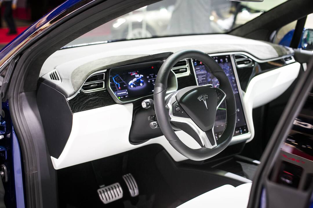 Kaune pavogtas „Tesla“ automobilis