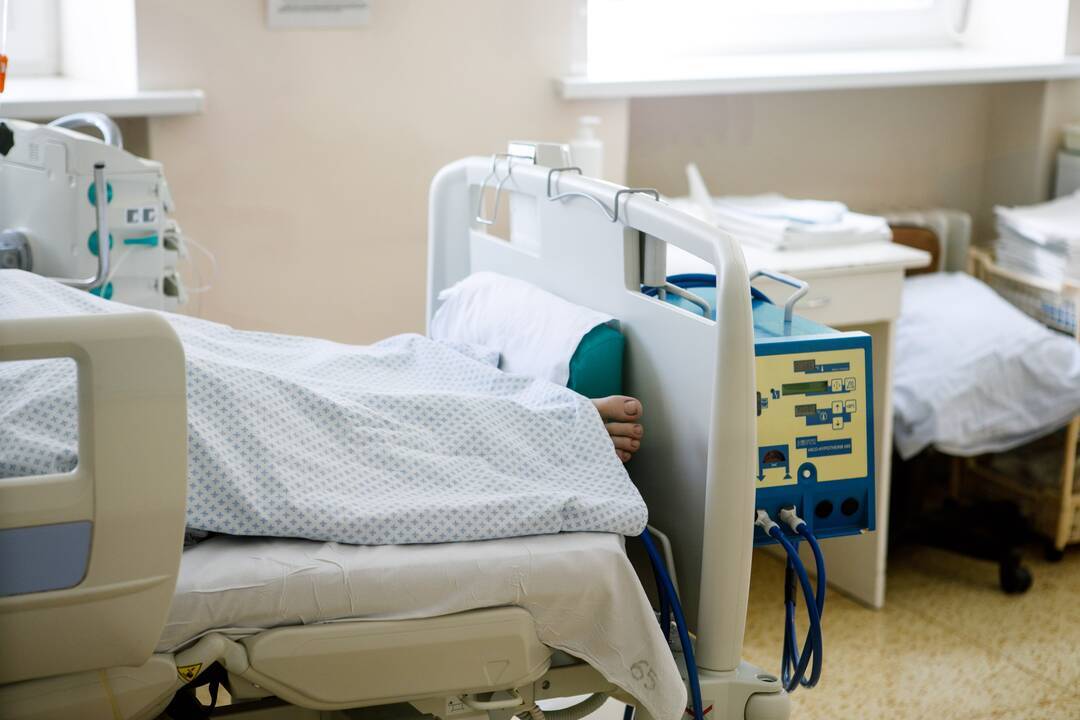 Ligoninėje Vilniuje mirė iš nakvynės namų pristatytas vyras