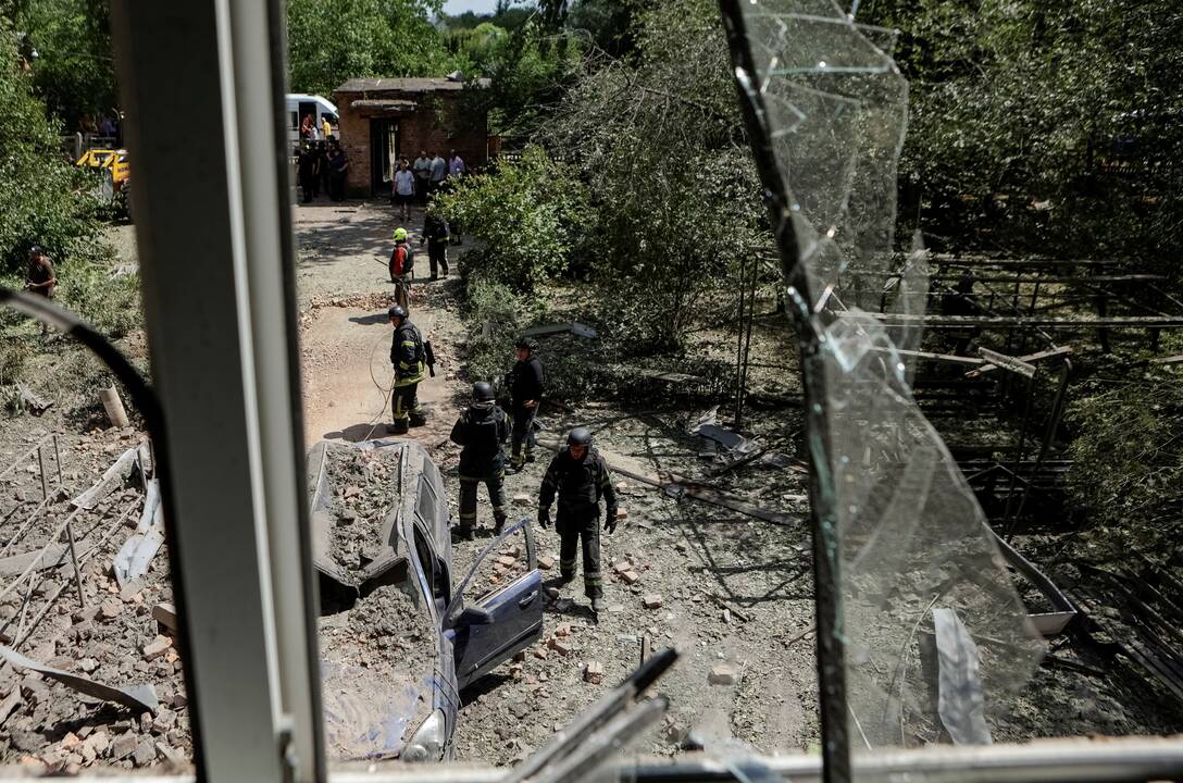 Per Rusijos atakas Ukrainos pietryčiuose žuvo trys civiliai