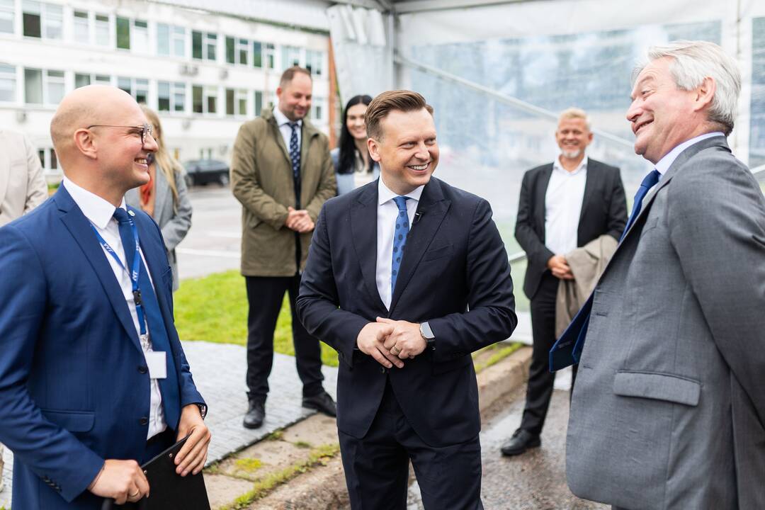 Spaudos konferencija Antakalnio troleibusų parke