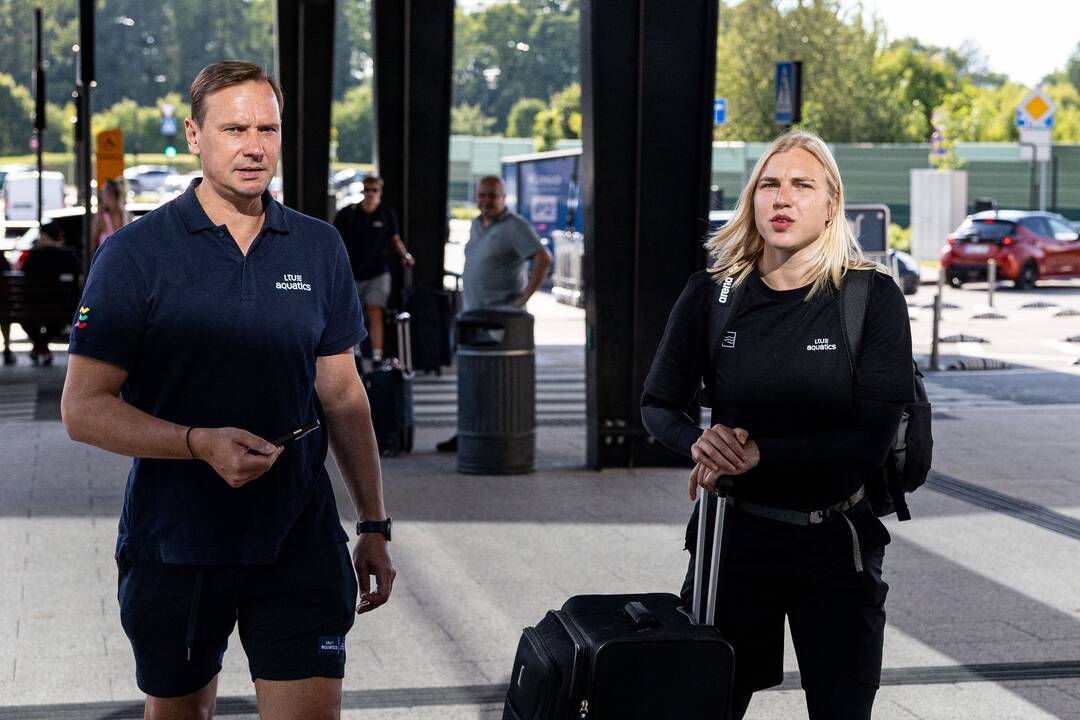 Lietuvos plaukimo rinktinė išvyksta į pasaulio čempionatą