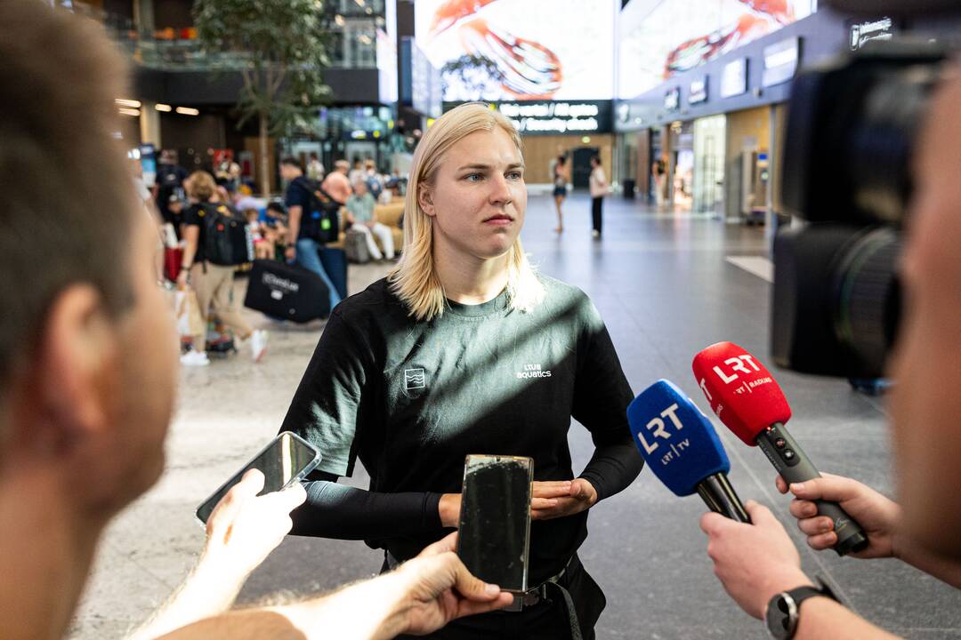 Lietuvos plaukimo rinktinė išvyksta į pasaulio čempionatą