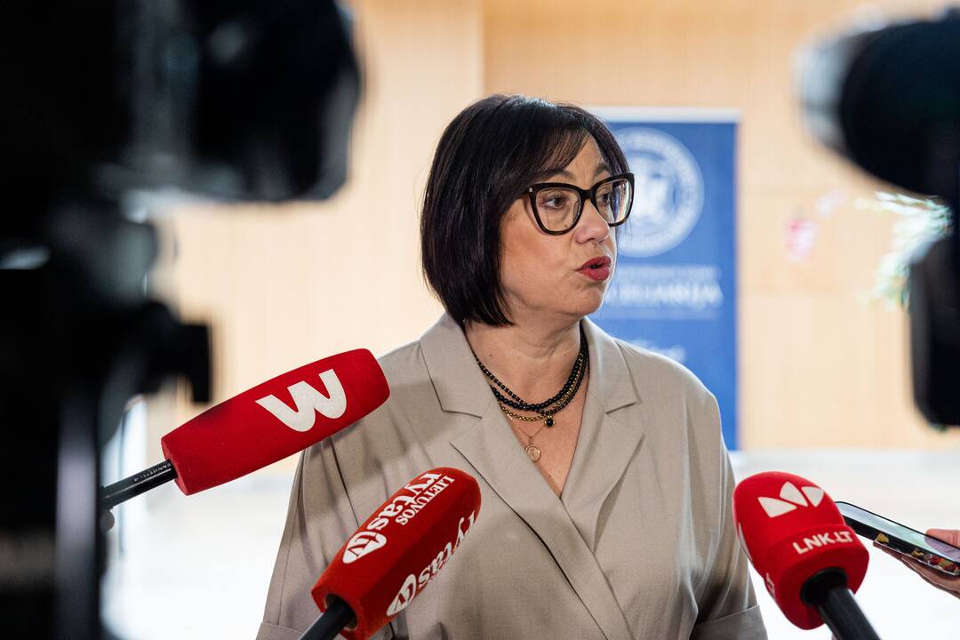 TS-LKD frakcijos posėdis, kuriame dalyvauja ministrė Popovienė
