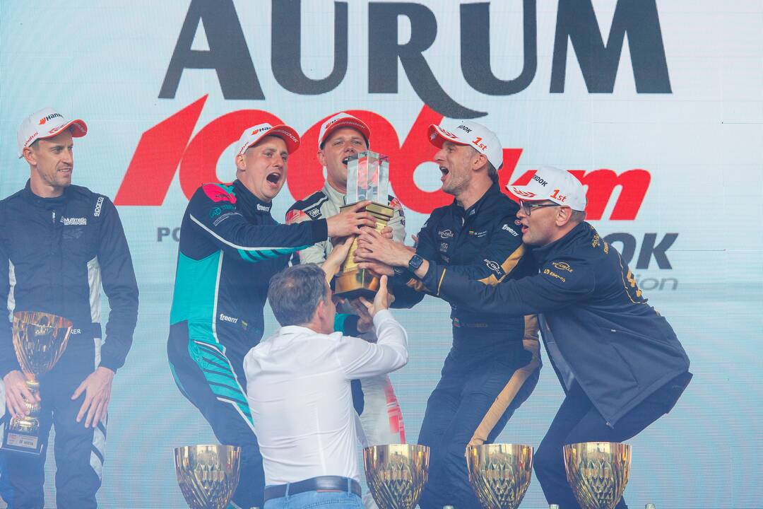 „Aurum 1006 km“ lenktynės: nugalėtojų apdovanojimai