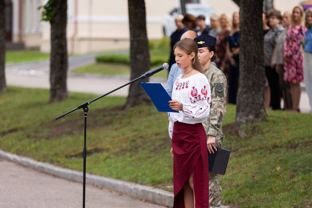 Ukrainos gynėjų vaikų vasaros stovyklos atidarymas
