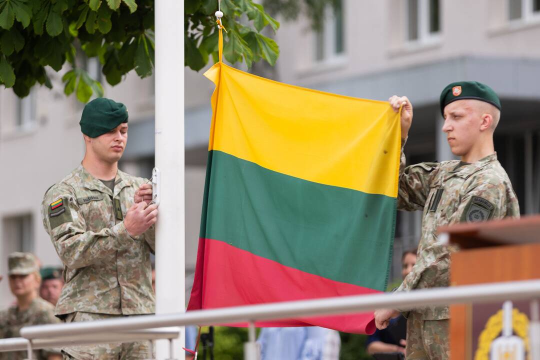 Ukrainos gynėjų vaikų vasaros stovyklos atidarymas