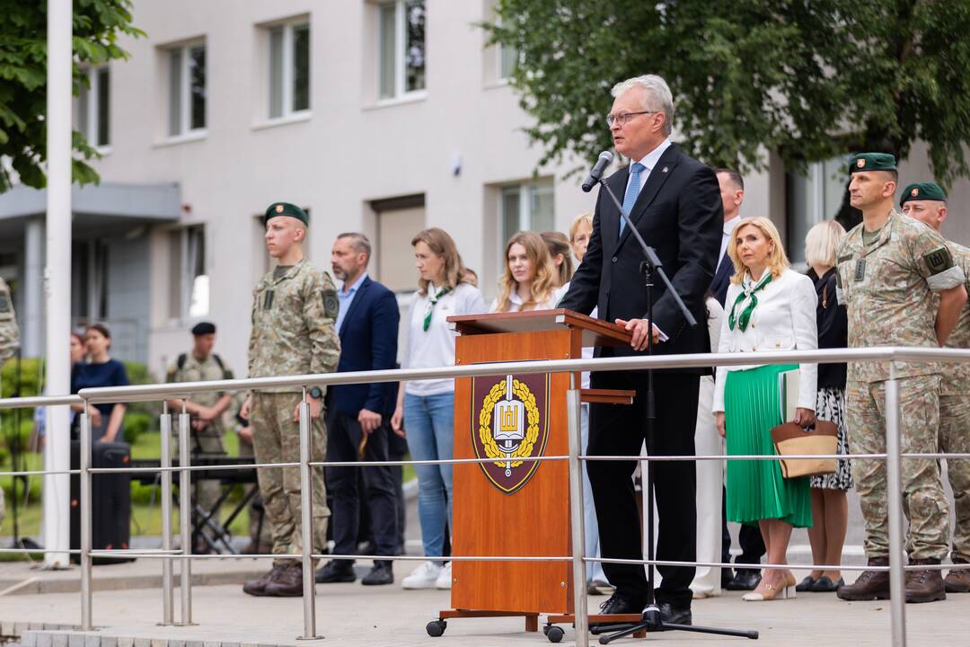 Ukrainos gynėjų vaikų vasaros stovyklos atidarymas