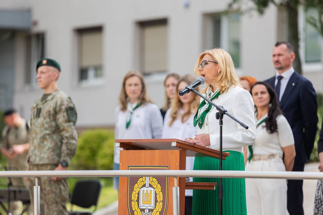 Ukrainos gynėjų vaikų vasaros stovyklos atidarymas
