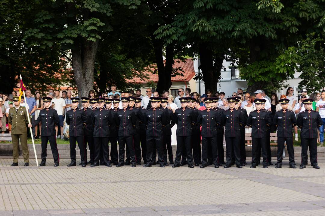 Iškilminga Generolo Jono Žemaičio Lietuvos karo akademijos absolventų ceremonija