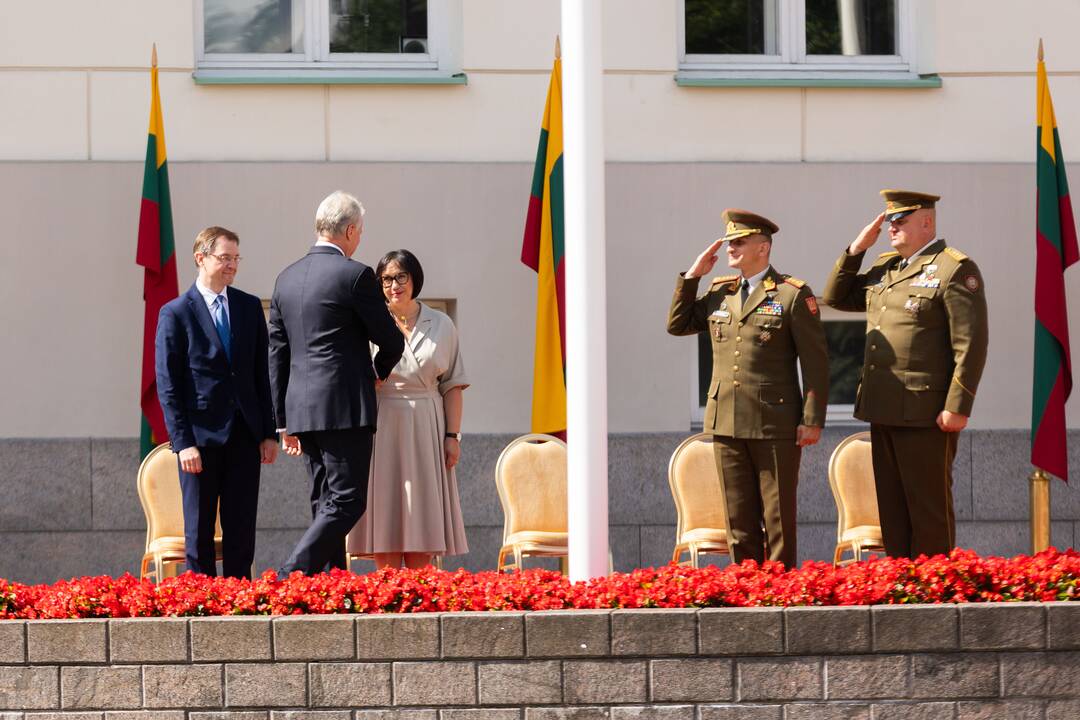 Iškilminga Generolo Jono Žemaičio Lietuvos karo akademijos absolventų ceremonija