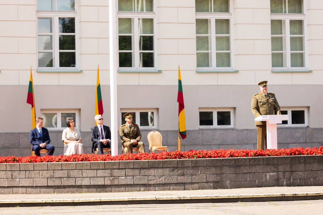 Iškilminga Generolo Jono Žemaičio Lietuvos karo akademijos absolventų ceremonija