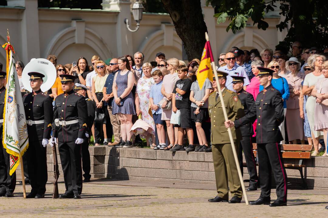 Iškilminga Generolo Jono Žemaičio Lietuvos karo akademijos absolventų ceremonija