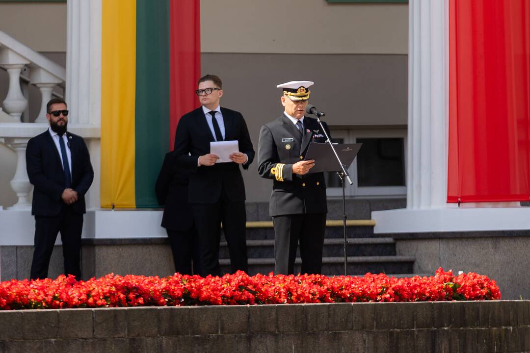 Iškilminga Generolo Jono Žemaičio Lietuvos karo akademijos absolventų ceremonija
