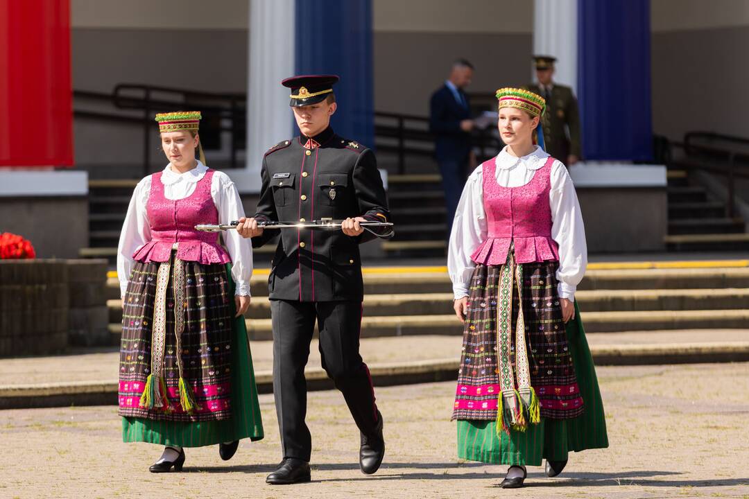 Iškilminga Generolo Jono Žemaičio Lietuvos karo akademijos absolventų ceremonija