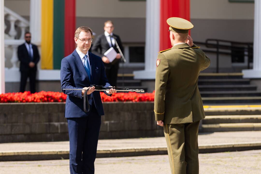 Iškilminga Generolo Jono Žemaičio Lietuvos karo akademijos absolventų ceremonija