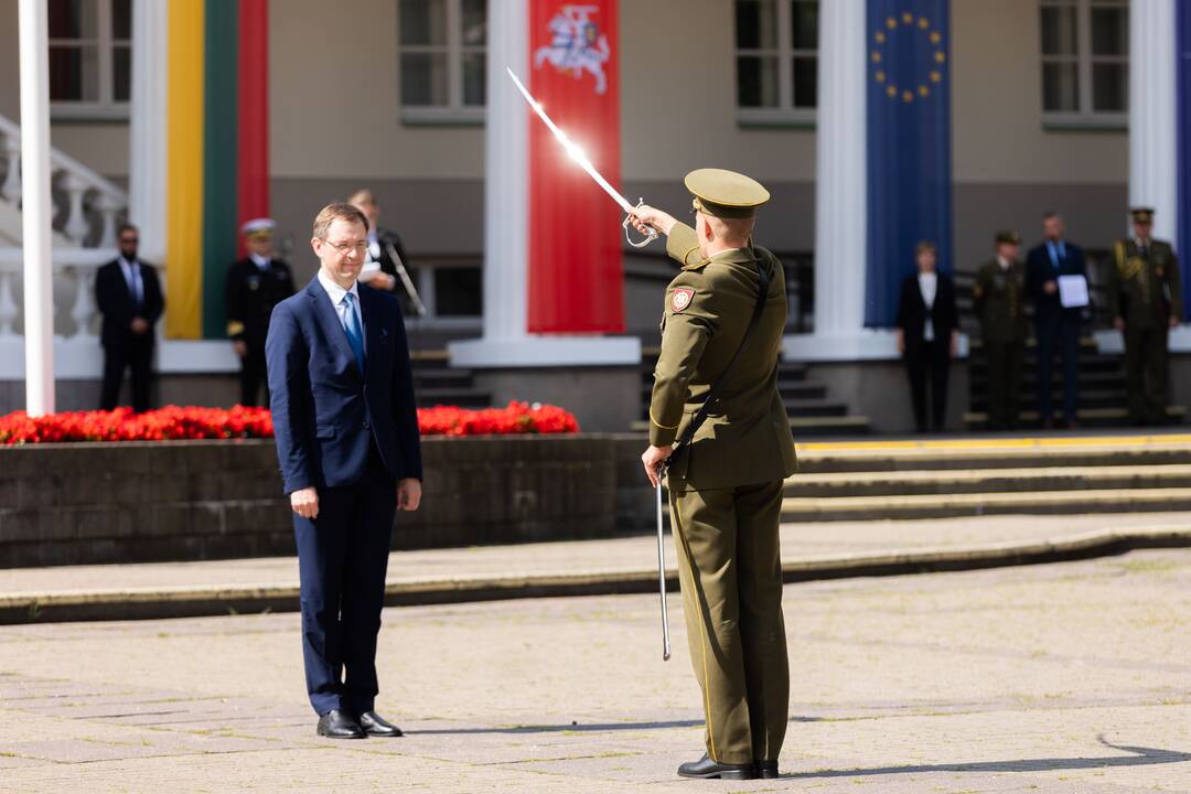 Iškilminga Generolo Jono Žemaičio Lietuvos karo akademijos absolventų ceremonija