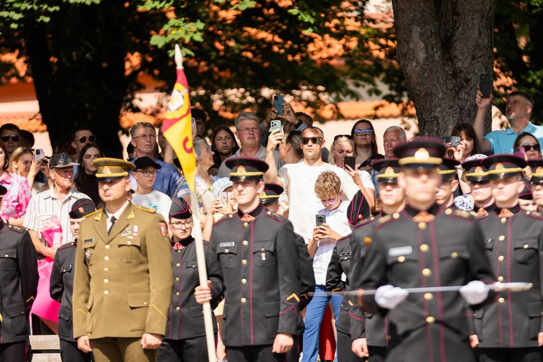 Iškilminga Generolo Jono Žemaičio Lietuvos karo akademijos absolventų ceremonija
