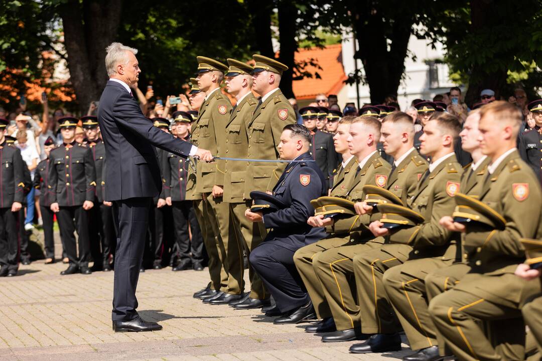 Iškilminga Generolo Jono Žemaičio Lietuvos karo akademijos absolventų ceremonija