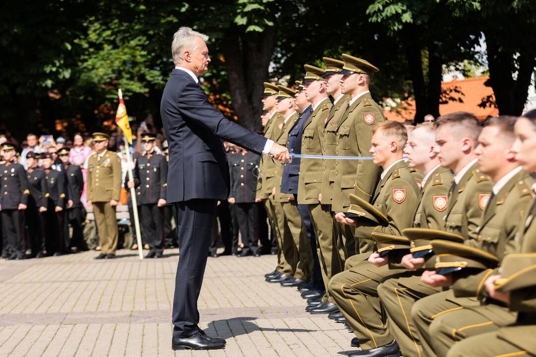 Iškilminga Generolo Jono Žemaičio Lietuvos karo akademijos absolventų ceremonija