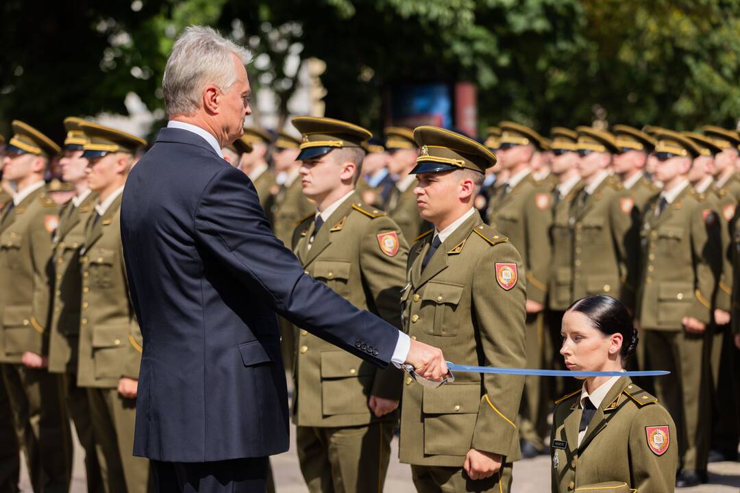 Iškilminga Generolo Jono Žemaičio Lietuvos karo akademijos absolventų ceremonija