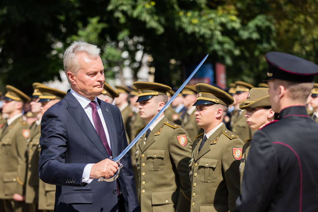 Iškilminga Generolo Jono Žemaičio Lietuvos karo akademijos absolventų ceremonija