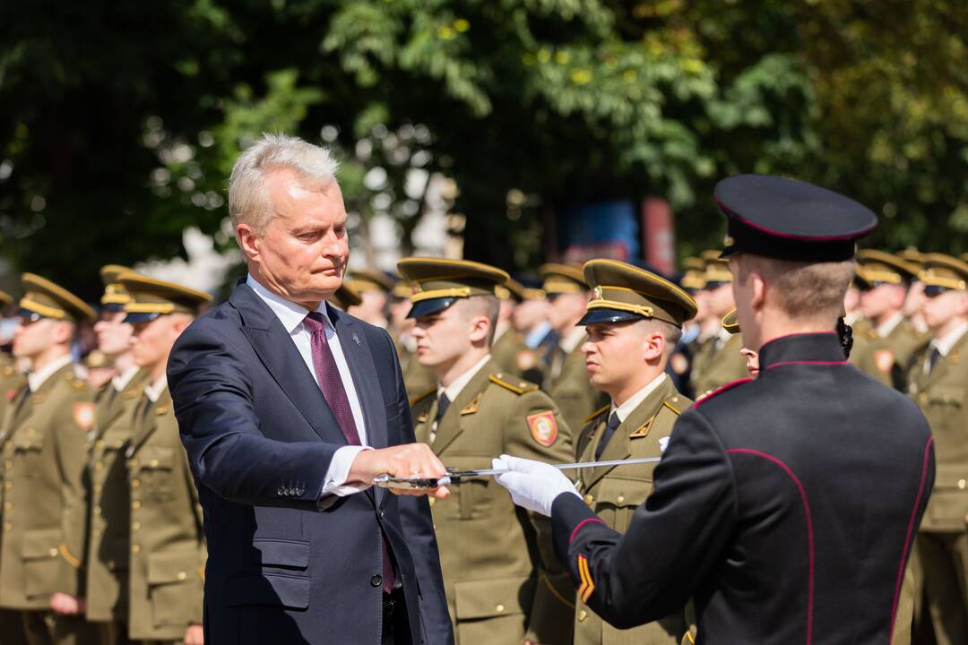 Iškilminga Generolo Jono Žemaičio Lietuvos karo akademijos absolventų ceremonija