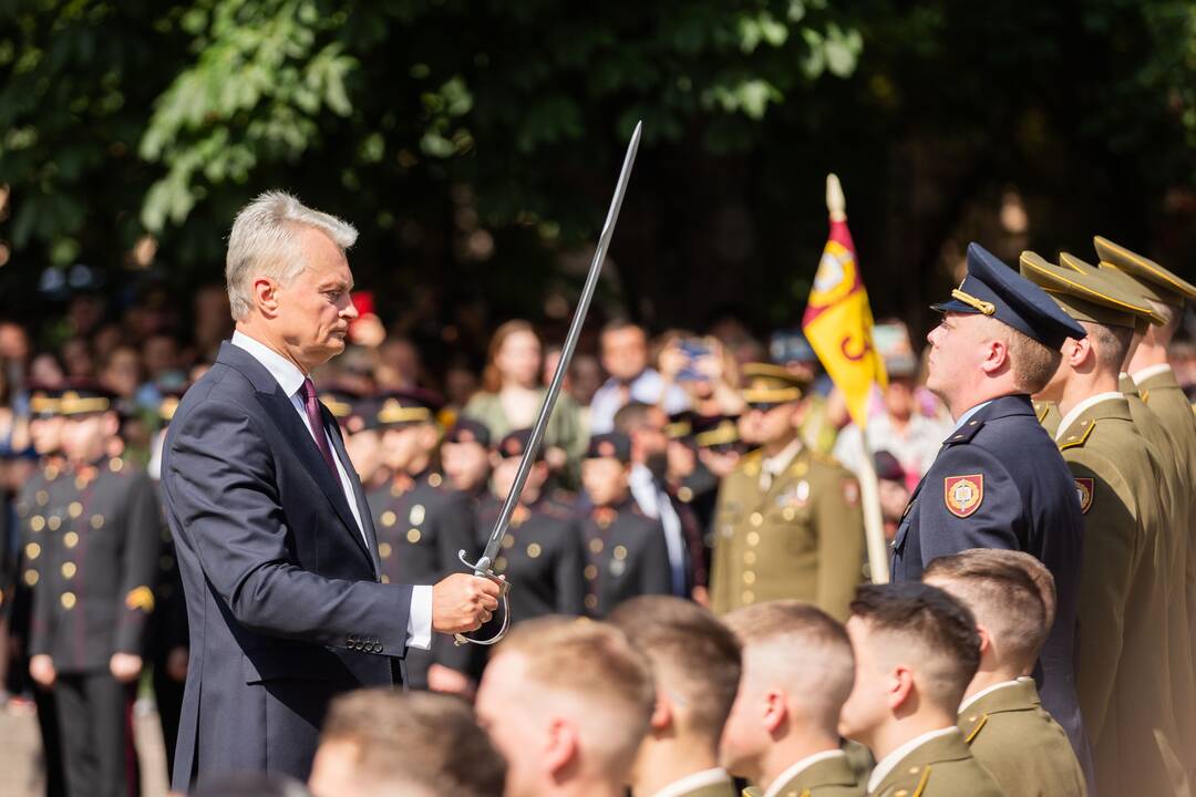 Iškilminga Generolo Jono Žemaičio Lietuvos karo akademijos absolventų ceremonija