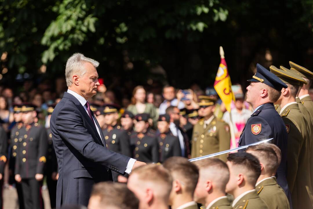 Iškilminga Generolo Jono Žemaičio Lietuvos karo akademijos absolventų ceremonija