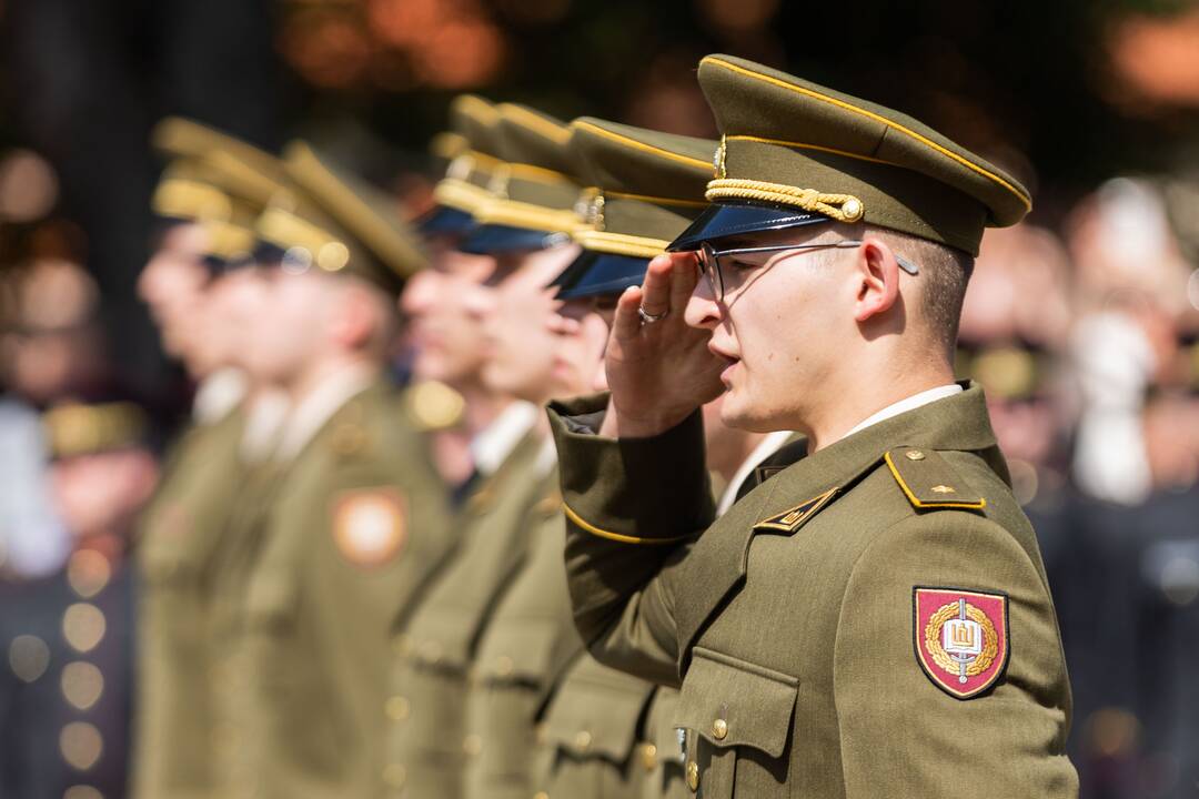 Iškilminga Generolo Jono Žemaičio Lietuvos karo akademijos absolventų ceremonija