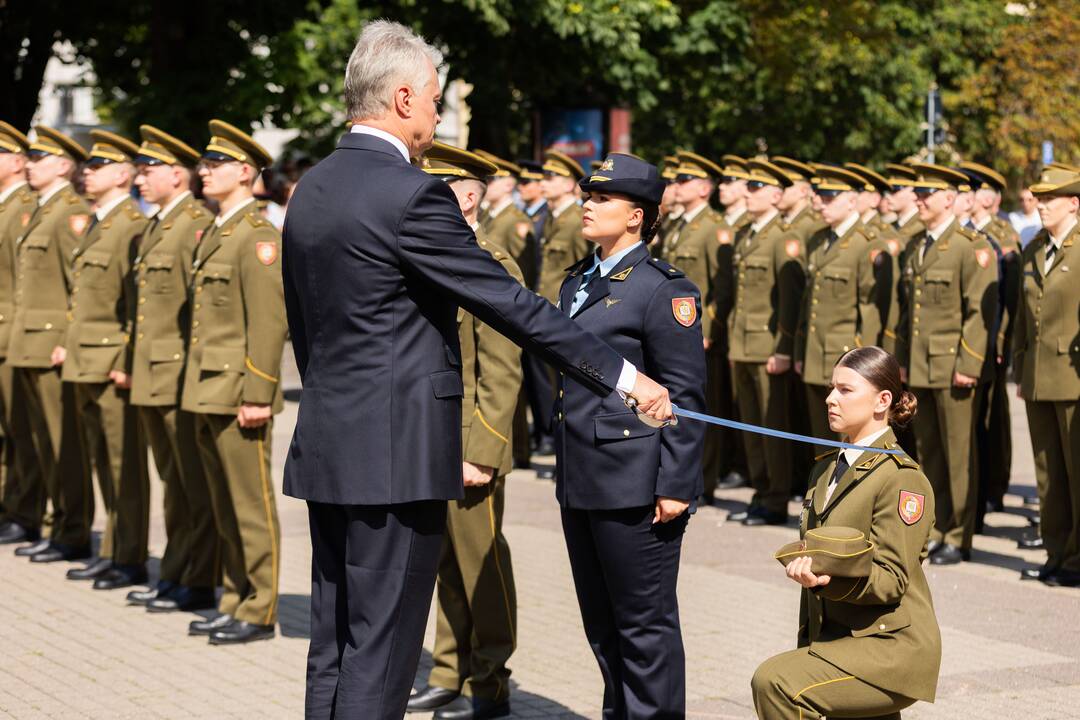 Iškilminga Generolo Jono Žemaičio Lietuvos karo akademijos absolventų ceremonija