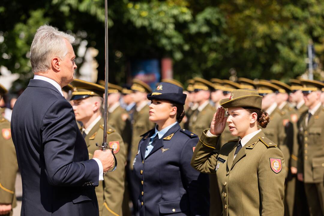 Iškilminga Generolo Jono Žemaičio Lietuvos karo akademijos absolventų ceremonija