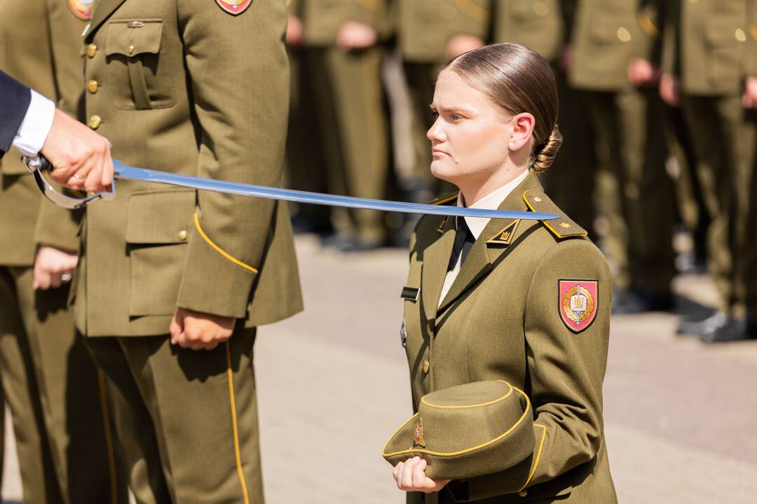 Iškilminga Generolo Jono Žemaičio Lietuvos karo akademijos absolventų ceremonija