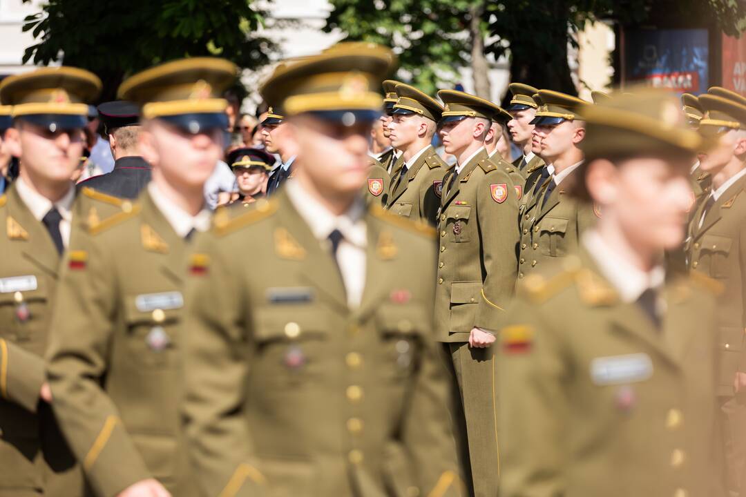 Iškilminga Generolo Jono Žemaičio Lietuvos karo akademijos absolventų ceremonija