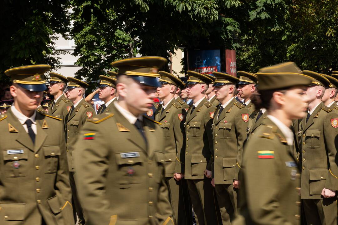 Iškilminga Generolo Jono Žemaičio Lietuvos karo akademijos absolventų ceremonija