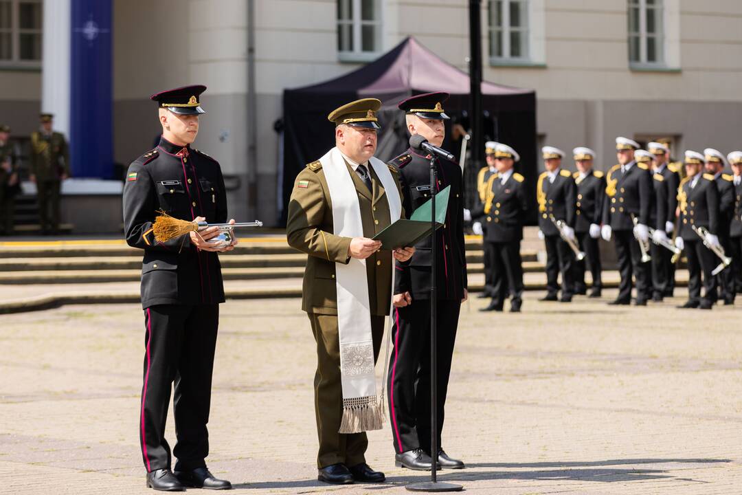 Iškilminga Generolo Jono Žemaičio Lietuvos karo akademijos absolventų ceremonija