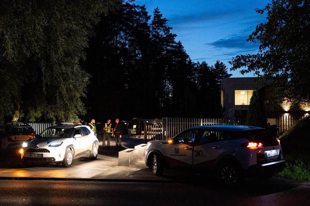 Prie Egidijaus Dragūno-Selo namų – incidentas