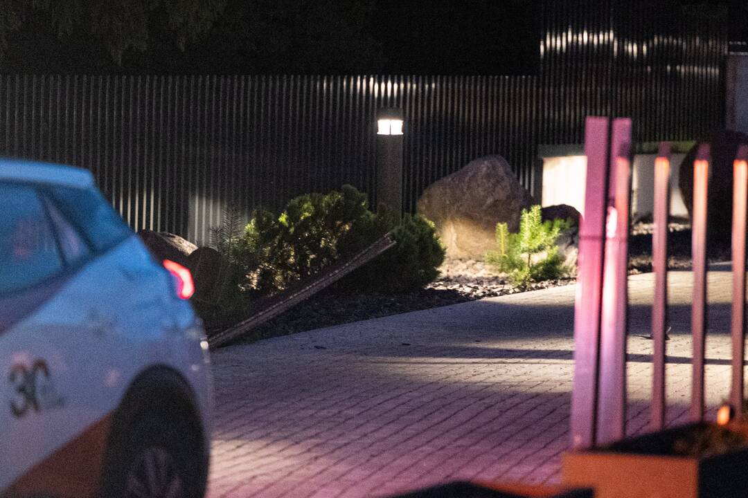 Prie Egidijaus Dragūno-Selo namų – incidentas