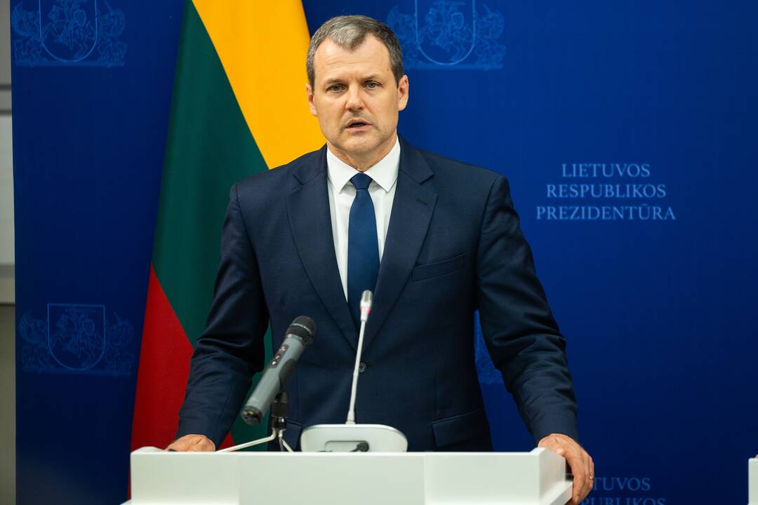 Gintautas Paluckas atvyko į Prezidentūrą