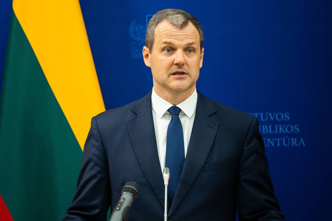 Gintautas Paluckas atvyko į Prezidentūrą