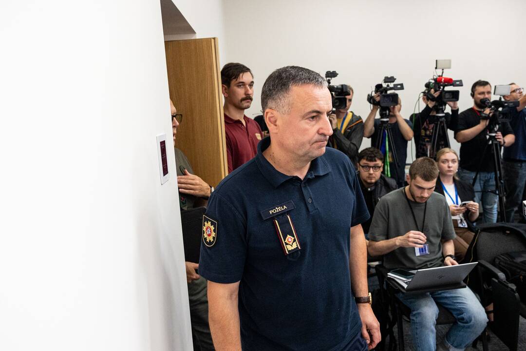 Spaudos konferencija dėl į Lietuvą įskridusio bepiločio orlaivio
