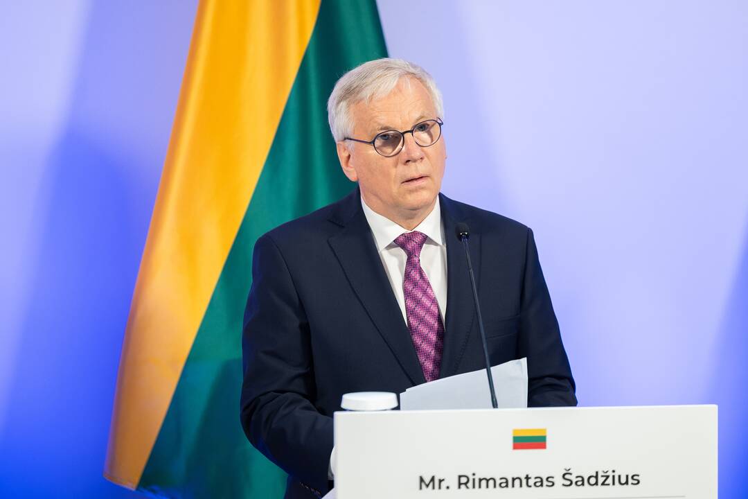 Finansų ministrų spaudos konferencija