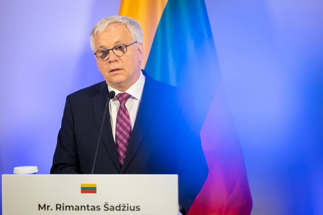 Finansų ministrų spaudos konferencija