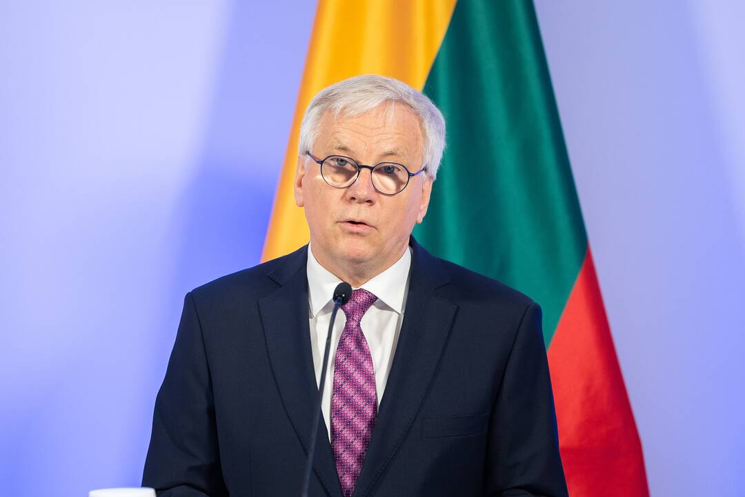 Finansų ministrų spaudos konferencija