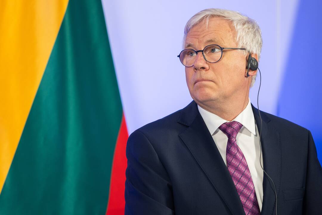 Finansų ministrų spaudos konferencija