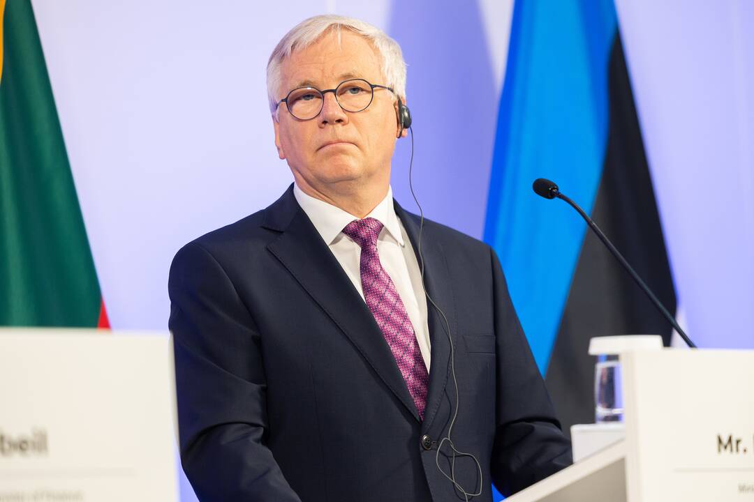 Finansų ministrų spaudos konferencija