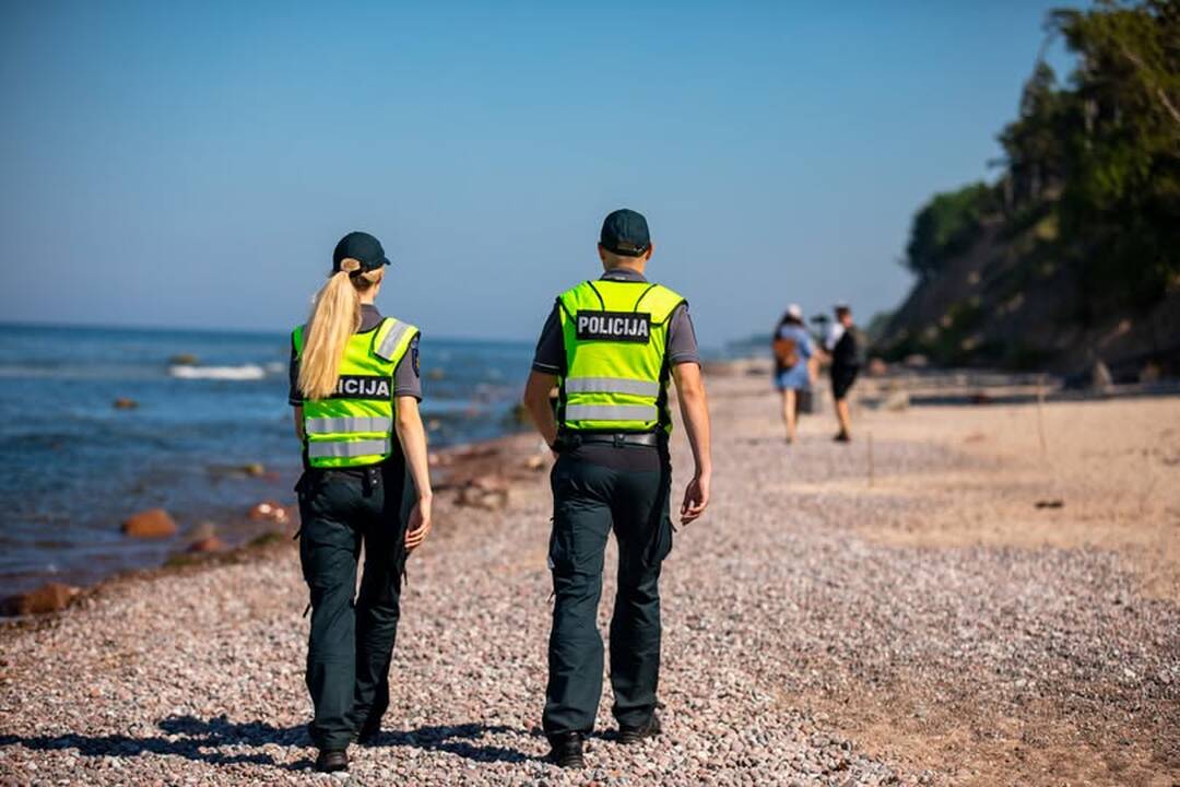 Policija pajūryje