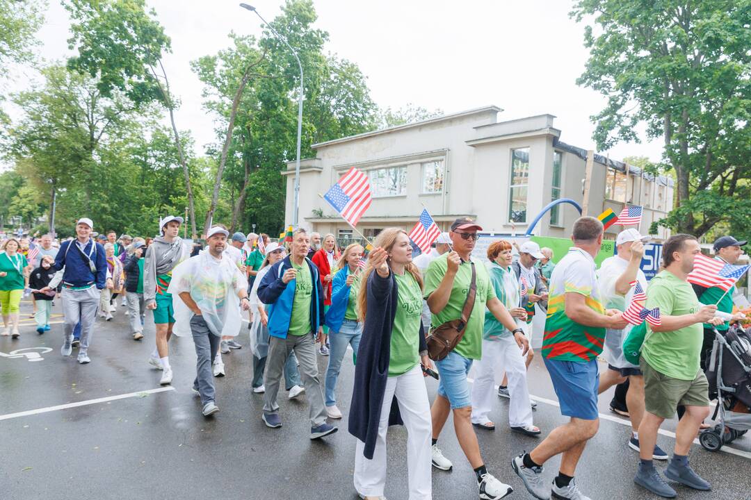 Pasaulio lietuvių sporto žaidynių atidarymas Palangoje